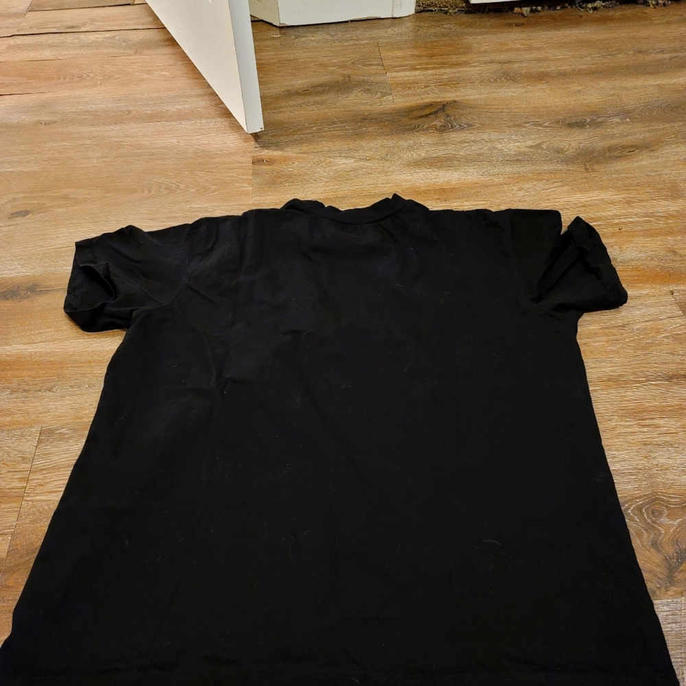 Champion Black Brushstroke Script Tee - Picture 6 of 6